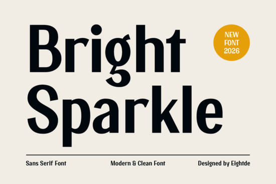Bright Sparkle Font